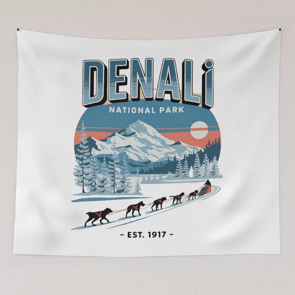 Item preview, Denali National Park - Mt Denali - Denali highway - Denali Alaska designed and sold by JansenGS.