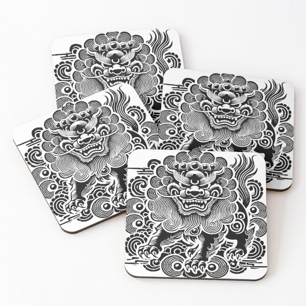 Item preview, chinese stone lion  designed and sold by aliraweb.