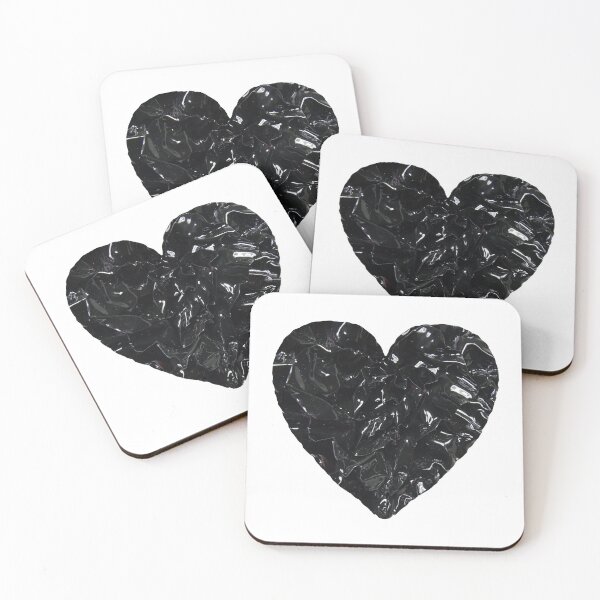 Item preview, Abstract Black Heart designed and sold by sherrybeen.