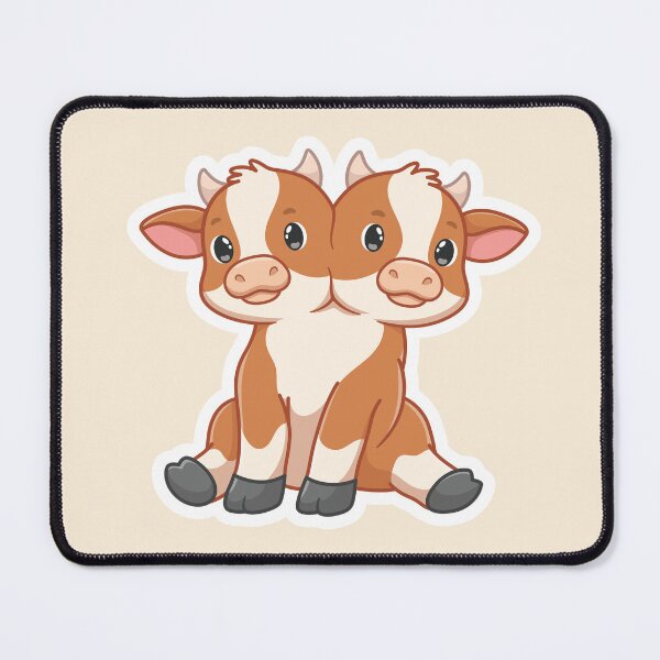 Item preview, Two Headed Calf Cartoon designed and sold by eternal kid crafted.