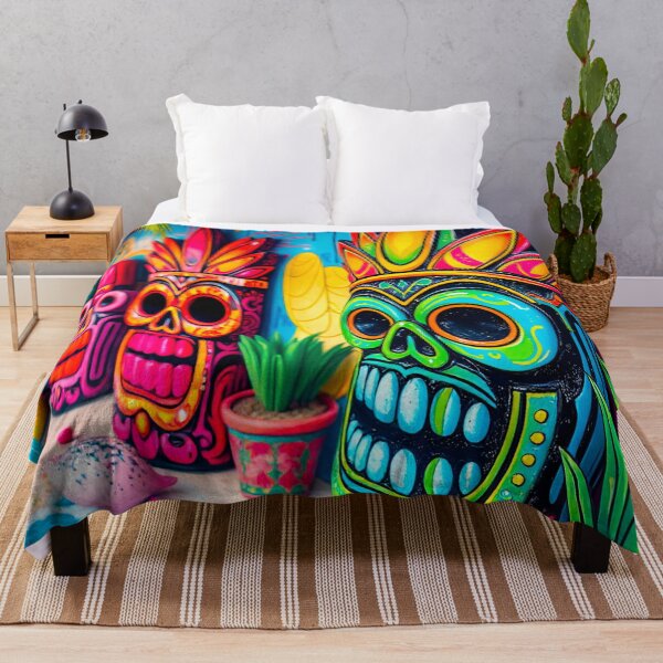 Item preview, Skull Tiki Totems designed and sold by MatrixTattoo.