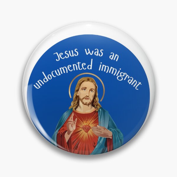 Artikelvorschau, Jesus war ein Einwanderer ohne Papiere entworfen und verkauft von sparklingspidey.