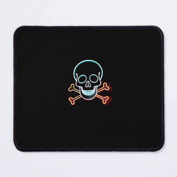 Item preview, Neon sign Skull and cross bones designed and sold by CrackenCo.
