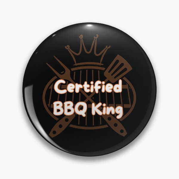 Item preview, Certified BBQ King Grilling Enthusiast Design designed and sold by IceBathDESIGNS.