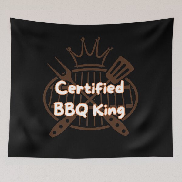 Item preview, Certified BBQ King Grilling Enthusiast Design designed and sold by IceBathDESIGNS.