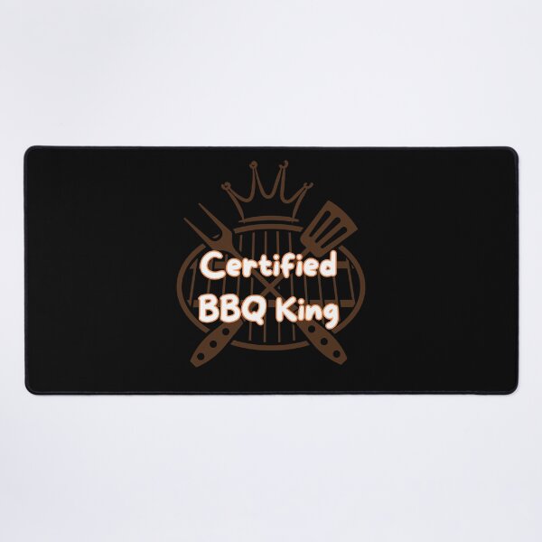 Item preview, Certified BBQ King Grilling Enthusiast Design designed and sold by IceBathDESIGNS.