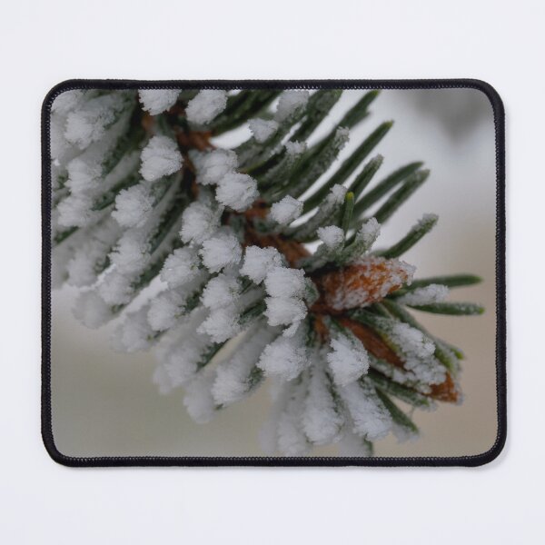 Item preview, Snow and ice on pine needles  designed and sold by Cblifeisgood.
