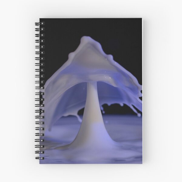Item preview, Milk splash black background purple lights  designed and sold by Cblifeisgood.