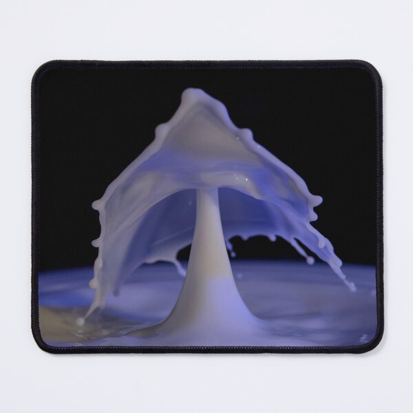 Item preview, Milk splash black background purple lights  designed and sold by Cblifeisgood.