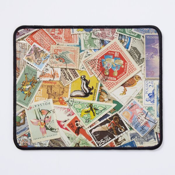 Item preview, Set of various postage stamps of different countries suitable. Background. designed and sold by IaroslavB.