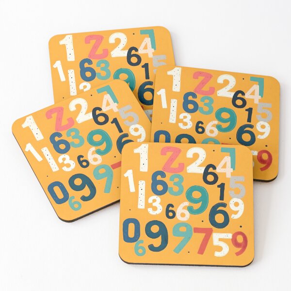 Item preview, Numbers 7 designed and sold by HebaRK Studio.