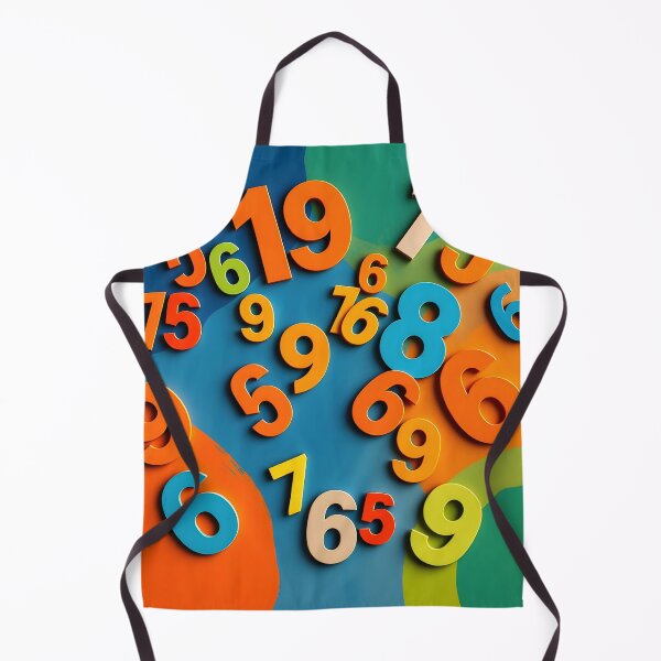 Item preview, Numbers 6 designed and sold by HebaRK Studio.