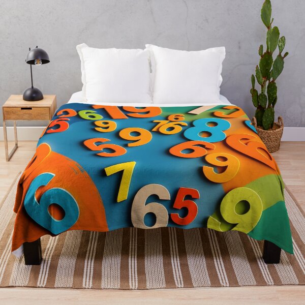 Item preview, Numbers 6 designed and sold by HebaRK Studio.