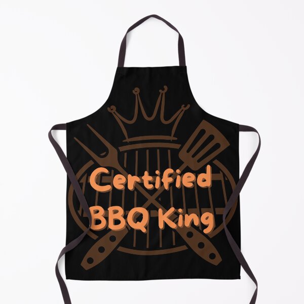 Item preview, Certified BBQ King Grilling Enthusiast Design designed and sold by IceBathDESIGNS.