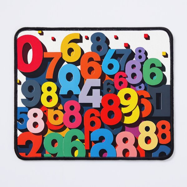 Item preview, Numbers 5 designed and sold by HebaRK Studio.