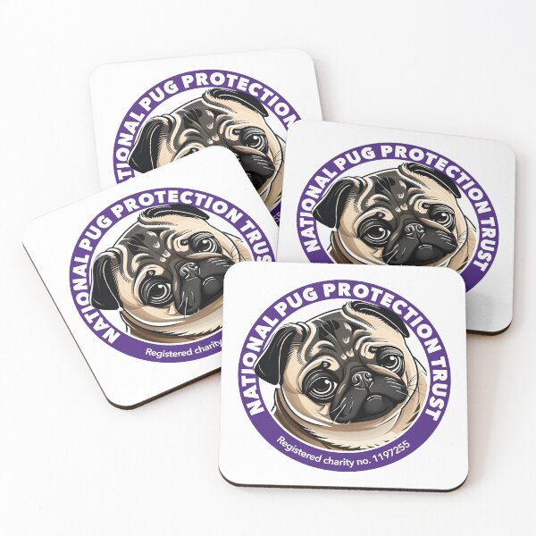 Item preview, NPPT logo with cute grumpy fawn pug designed and sold by nppt.