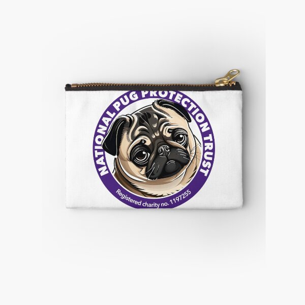 Item preview, NPPT logo with cute grumpy fawn pug designed and sold by nppt.