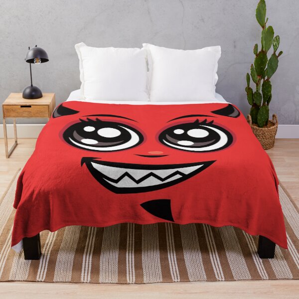 Item preview, Cute Smiling Cartoon Devil Face designed and sold by fizzgig.