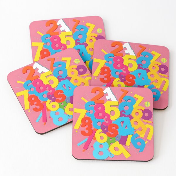 Item preview, Numbers 4 designed and sold by HebaRK Studio.