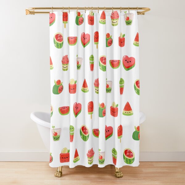 Watermelon Shower Curtain