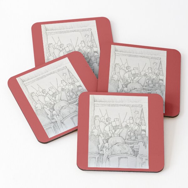 Item preview, Artists Painting Orchestra Rehearsal designed and sold by Susan Mayclin Stephenson.