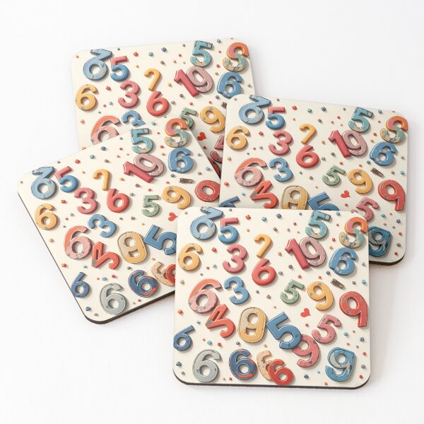 Item preview, Numbers 2 designed and sold by HebaRK Studio.