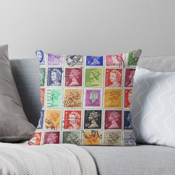 Vista previa del artículo con la obra «Sellos de la Commonwealth británica con imagen de Su Majestad la Reina Isabel.», diseñado y vendido por IaroslavB.