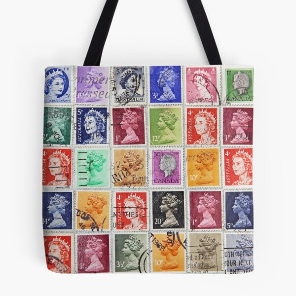 Item preview, Postage stamps of British Commonwealth with image of Her Majesty Queen Elizabeth. designed and sold by IaroslavB.