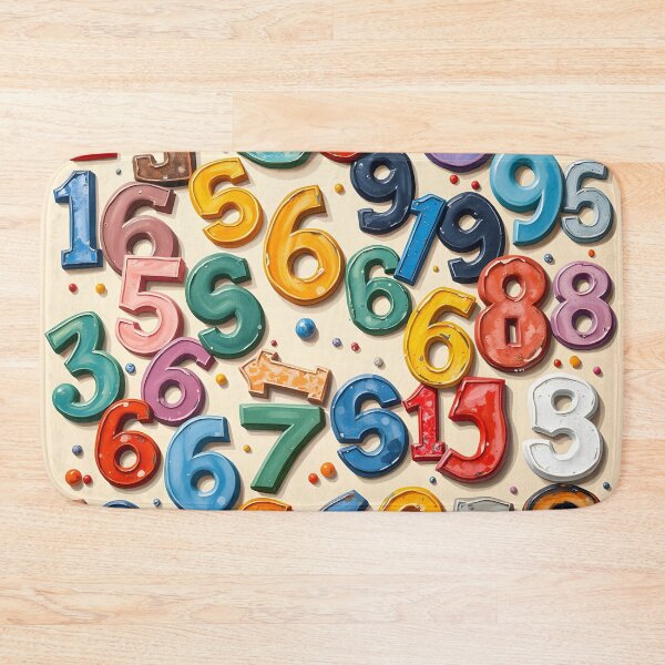 Item preview, Numbers 1 designed and sold by HebaRK Studio.