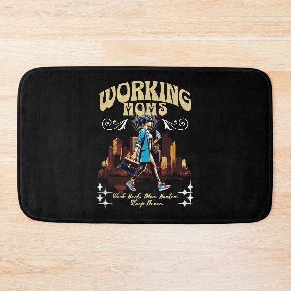 Item preview, Workin moms - Working harder, Mom harder, Sleep never designed and sold by Tee-Craftify.