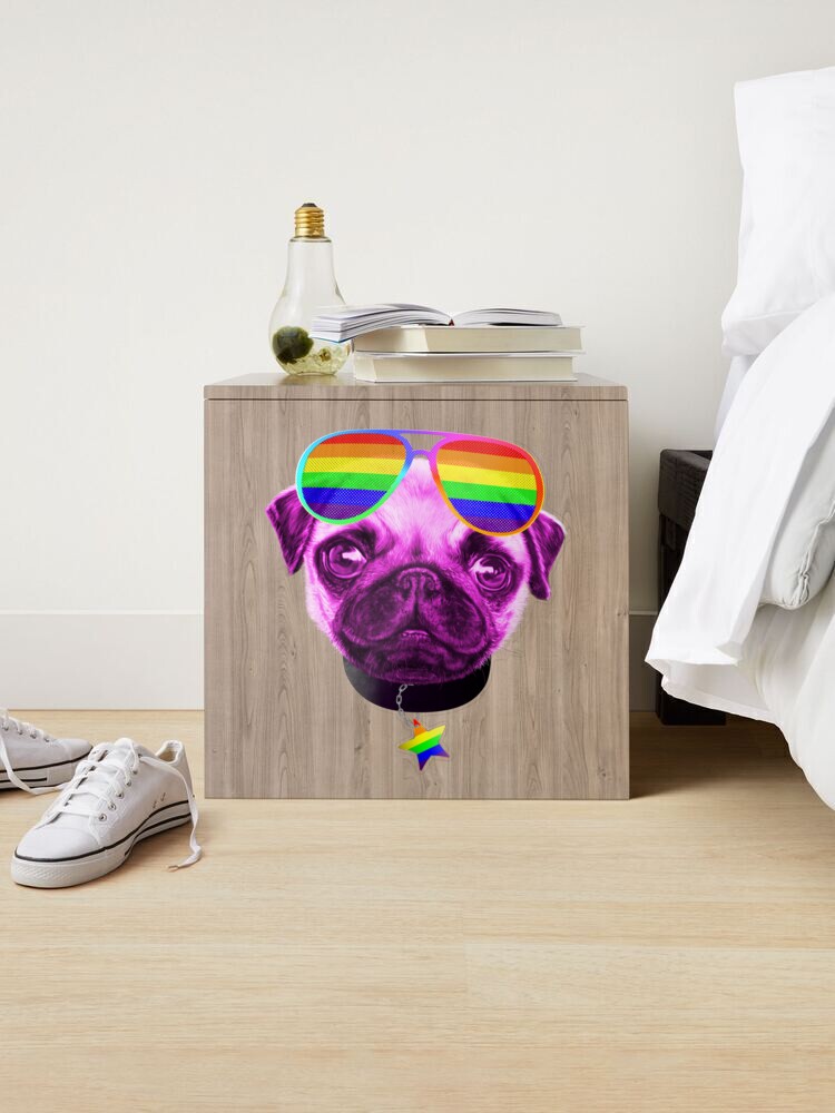 Pug Sunglasses Pillow - Yamibuy.com