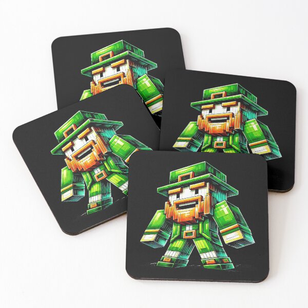 Item preview, Pixelated Leprechaun | 8-Bit Retro St. Patrick’s Day Gaming Design designed and sold by Tabu Touch.