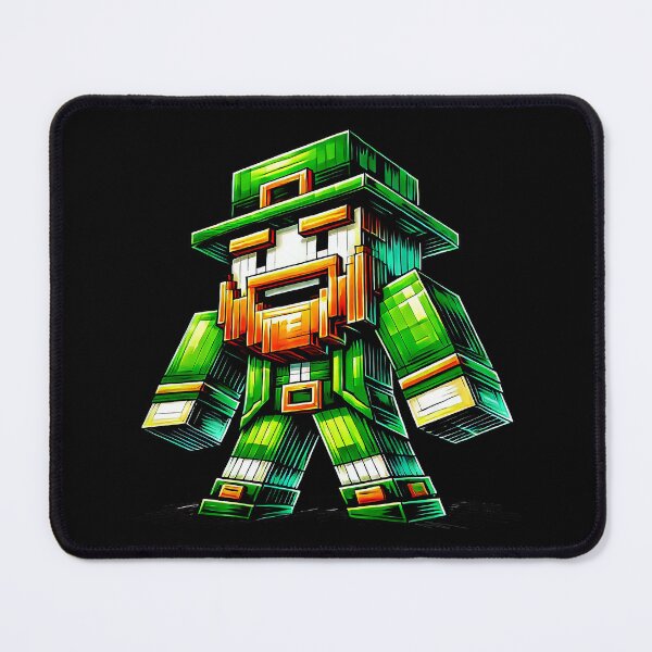 Item preview, Pixelated Leprechaun | 8-Bit Retro St. Patrick’s Day Gaming Design designed and sold by Tabu Touch.