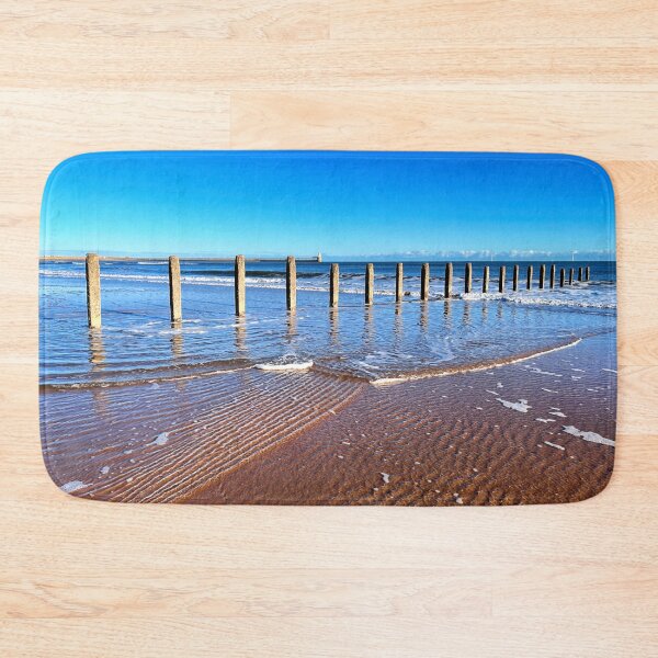 Item preview, Winter sunshine over Blyth Beach  designed and sold by Violaman.