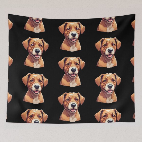 Item preview, dog designed and sold by Temdo7.