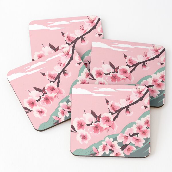 Item preview, Japanese cherry branch designed and sold by VladislavDesigns.
