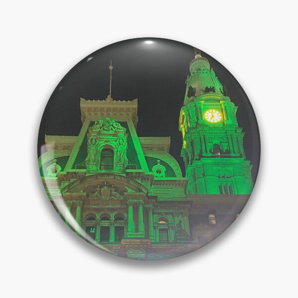 Item preview, Philly City Hall for Eagles designed and sold by chicksdoings.