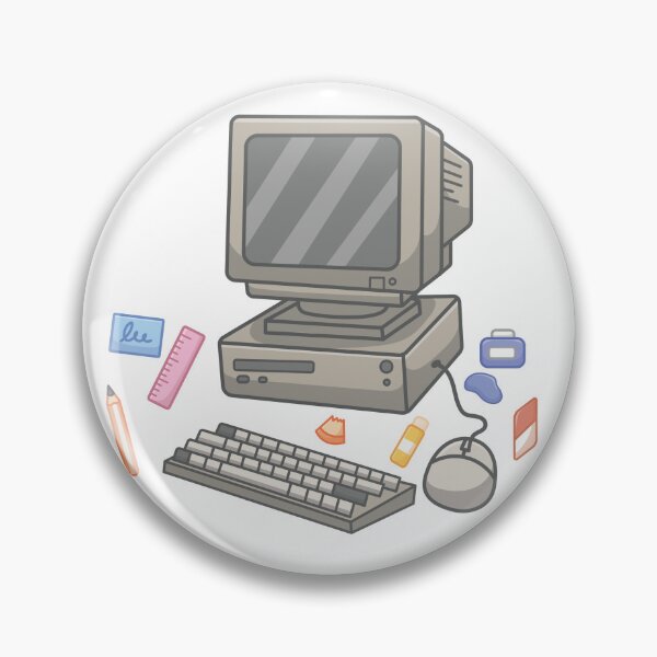 Item preview, Old School Retro Computer designed and sold by eternal kid crafted.