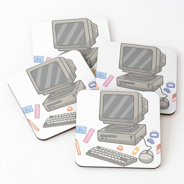 Item preview, Old School Retro Computer designed and sold by eternal kid crafted.