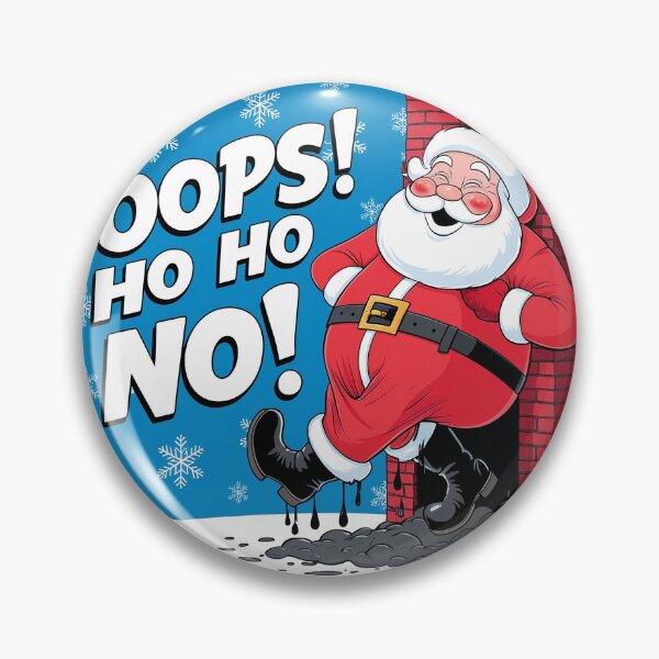 Item preview, Santa Falling Down the Chimney designed and sold by rabiarch.