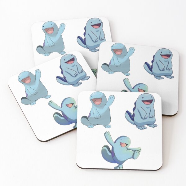 Item preview, Quagsire Wooper Blue Water Fish Sticker sticker sticker designed and sold by stylishnow.
