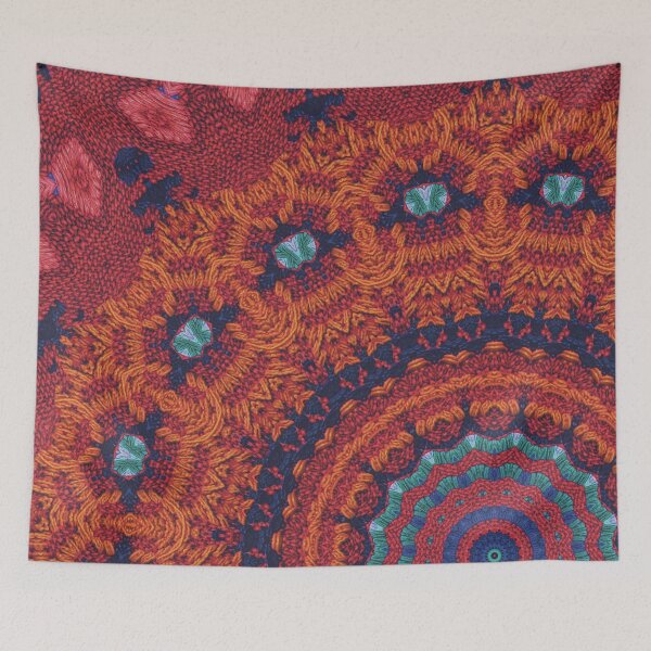 Item preview, ABSTRACT PATTERN ASYMMETRICAL TRIBAL TURKISH CARPET #7# designed and sold by Ralek.