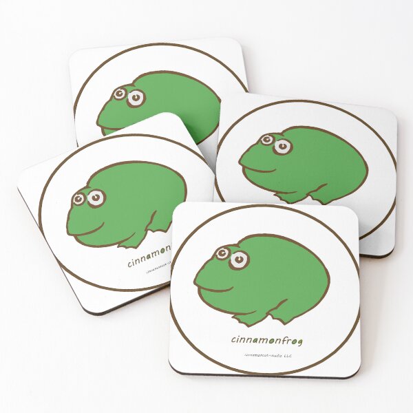 Item preview, Cinnamonfrog - green version designed and sold by StirlingTodd.