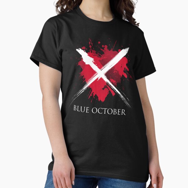 Item preview, Blue October - HeartX designed and sold by Bandwear.com.