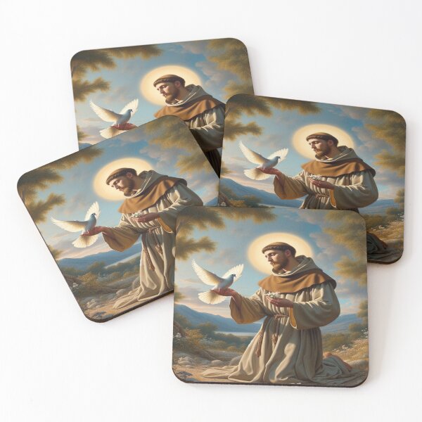 Item preview, Saint Francis of Assisi designed and sold by ProdutocomAfeto.