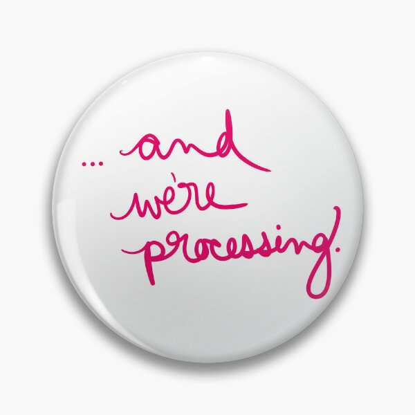 Item preview, …y estamos procesando. designed and sold by abeink.