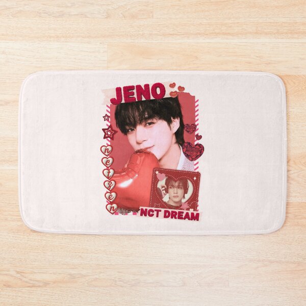 Item preview, NCT DREAM Red Y2K Preppy Jeno Scrapbook Collage Design  designed and sold by HELL0WBELLO.