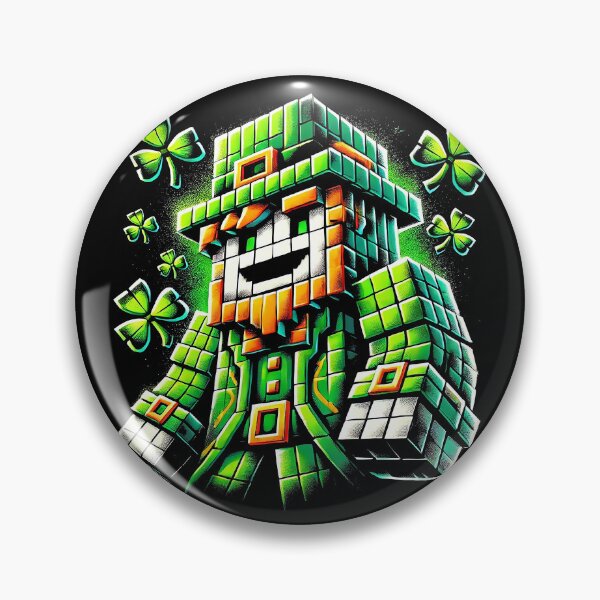 Item preview, Pixelated Leprechaun | Retro 8-Bit St. Patrick’s Day Gaming Theme designed and sold by Tabu Touch.