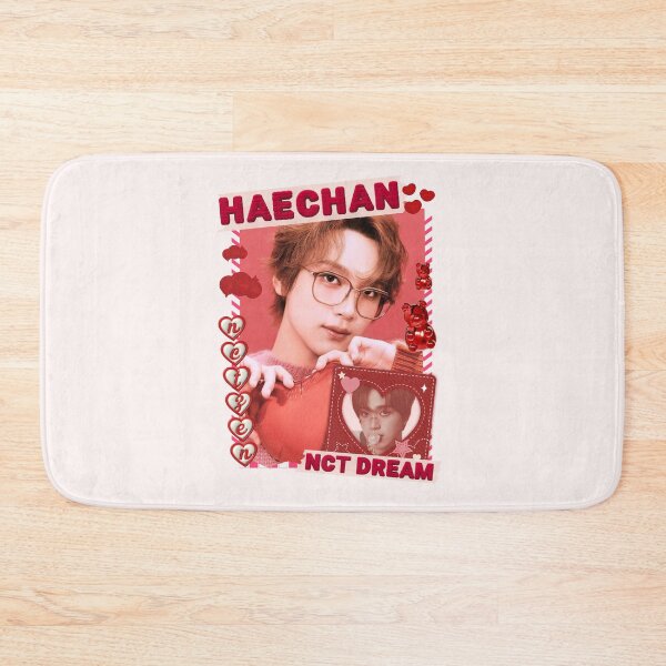 Item preview, NCT DREAM Red Y2K Preppy Haechan Scrapbook Collage Design  designed and sold by HELL0WBELLO.