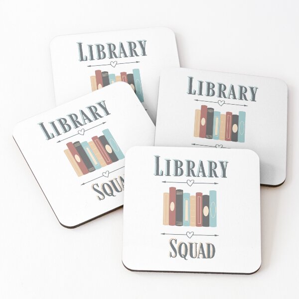 Item preview, Library Squad Design  designed and sold by Tuff-stuff-tees.